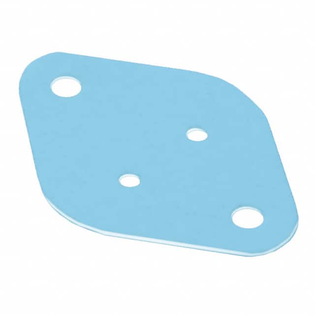 8810-TO3 THERM PAD W/ADH WHT