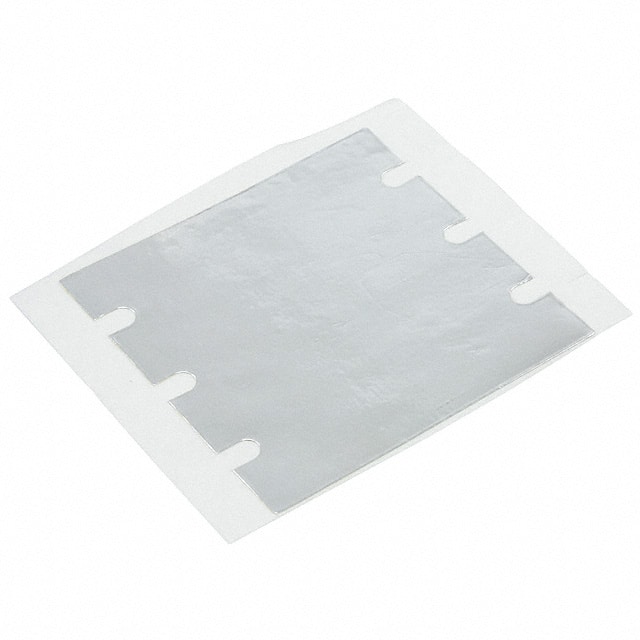 DC0037/01-PCAL-0.1 THERM PAD 61.2MMX58.2MM GRAY
