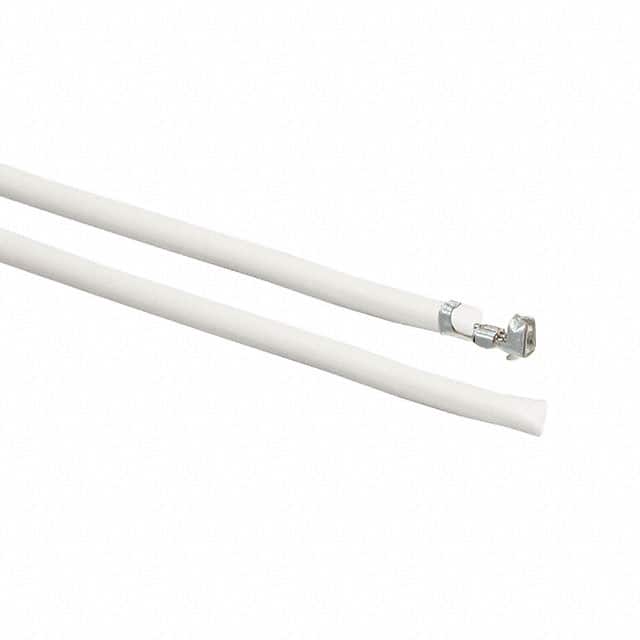 0500798000-12-W8 12" PRE-CRIMP 1852 WHITE