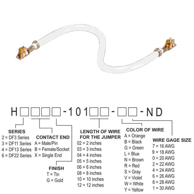 H3BBG-10102-W8 JUMPER-H1505TR/A3048W/H1505TR 2"