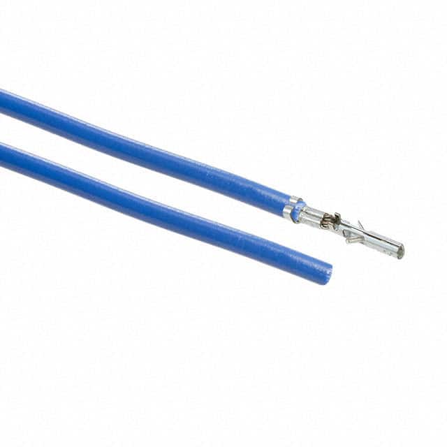 0039000038-06-L9 6" PRE-CRIMP A2064 BLUE