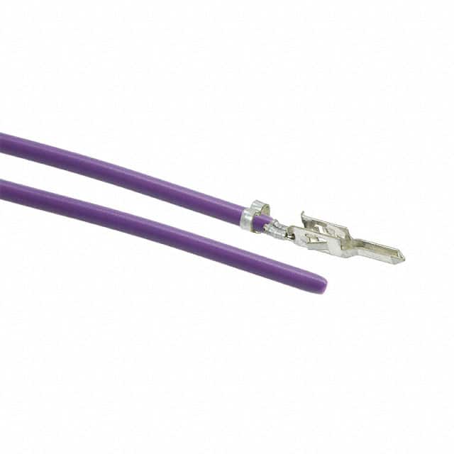 0039000040-04-V9 4" PRE-CRIMP A2064 VIOLET