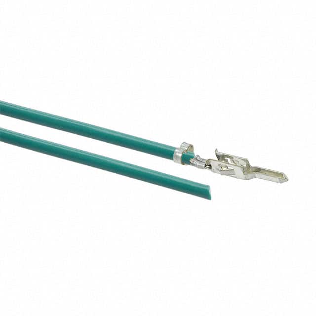 0039000040-04-G9 4" PRE-CRIMP A2064 GREEN