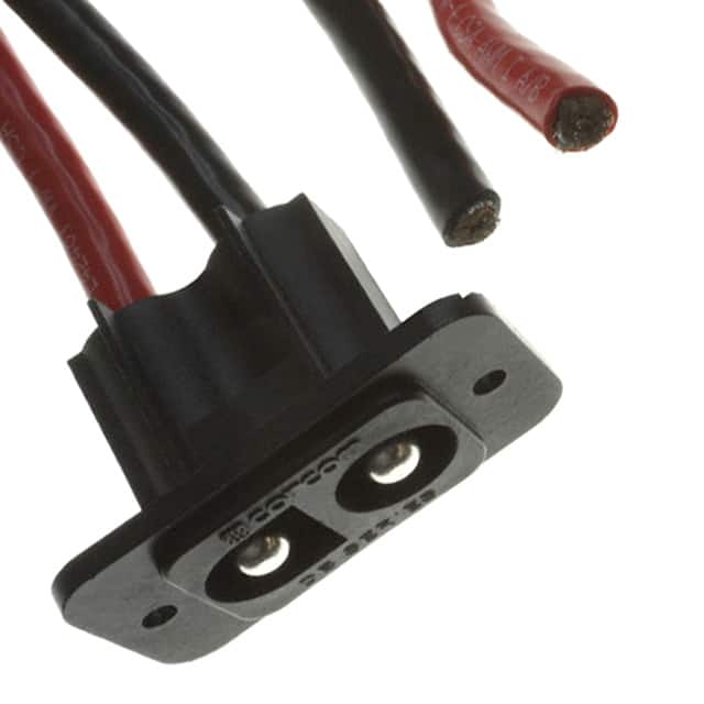6-1609075-4 CONN RECEPT 6AWG W/1FT CABLE