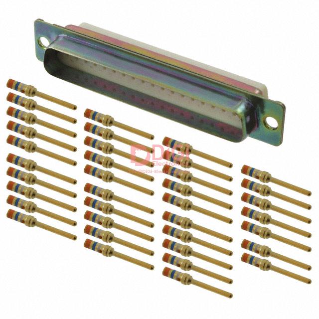 DCMAM37P The ITT Cannon DCMAM37P is a 37-position D-Sub connector assembly designed for panel mounting. It features crimp termination and gold-plated contacts.