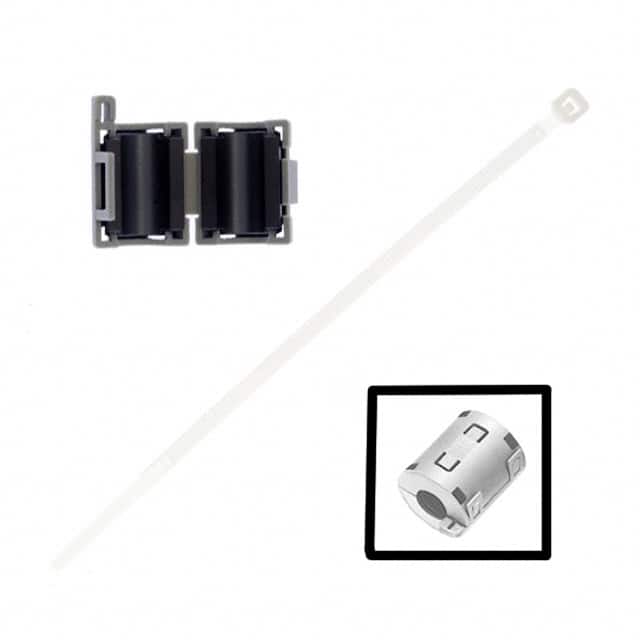 ZCAT1518-0730 FERRITE CORE 50 OHM HINGED 7MM