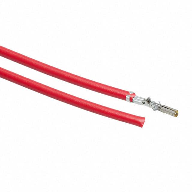 0430300002-12-R4 12" PRE-CRIMP A2015R RED
