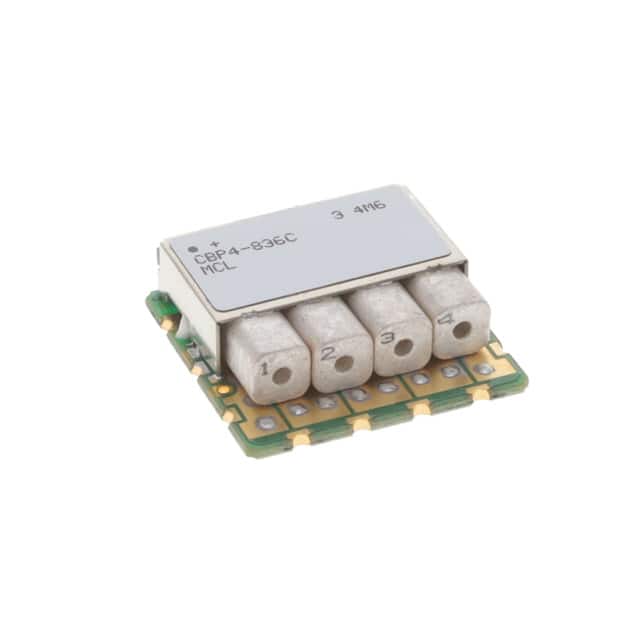 CBP4-836C+ BANDPASS FLTR / SURF MT / ROHS