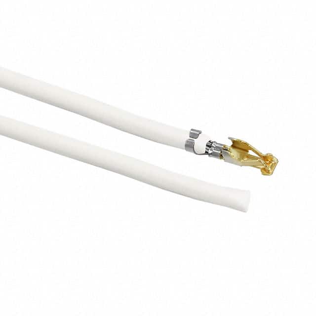 0503948051-12-W8 12" PRE-CRIMP 3048 WHITE