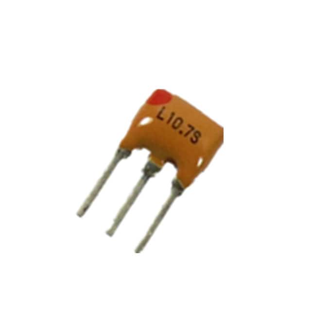 FG10M70000L100 FILTER S3, 2 PIN 10.7MHZ