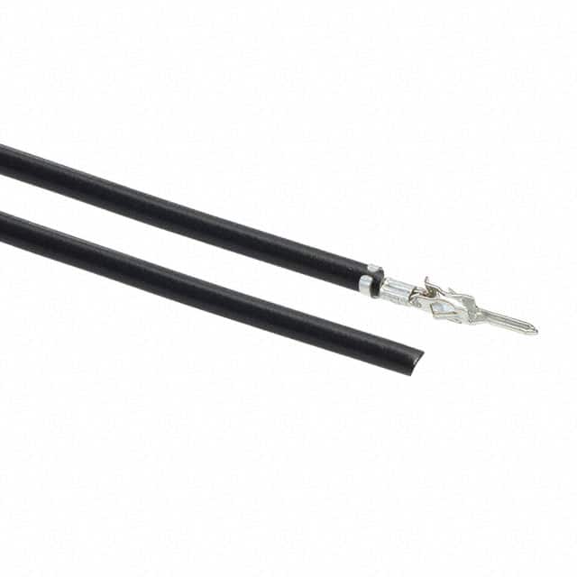 0430310001-08-B4 8" PRE-CRIMP A2015B BLACK