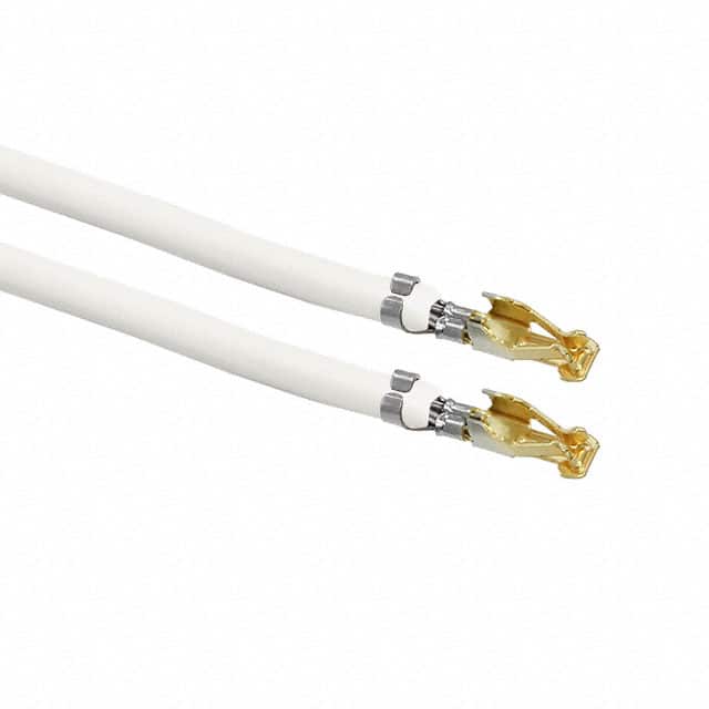 0503948051-04-W6-D 4" PRE-CRIMP 3049 WHITE