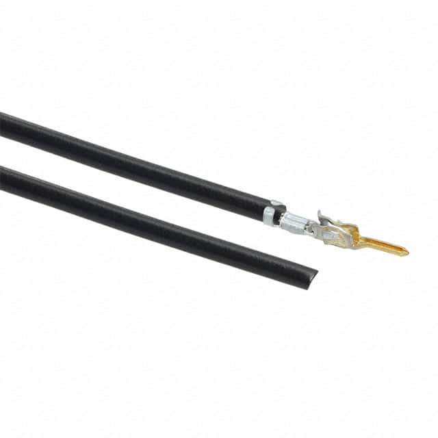0430310003-12-B4 12" PRE-CRIMP A2015B BLACK