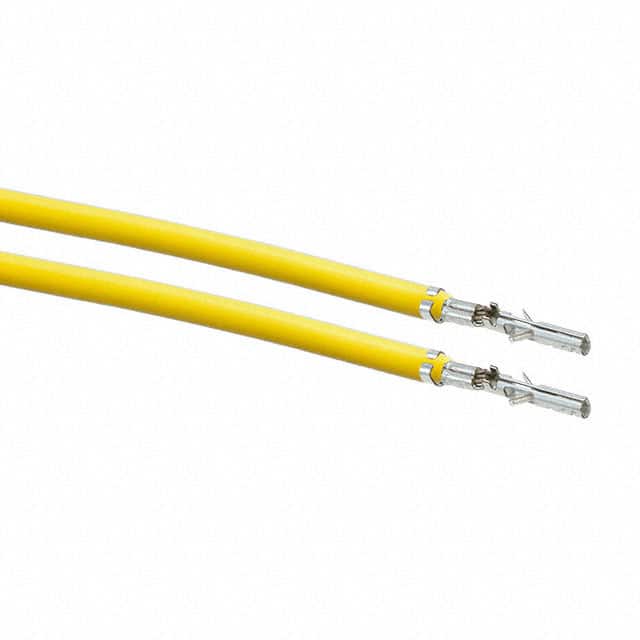 0039000038-02-Y0-D 2" PRE-CRIMP A2040 YELLOW