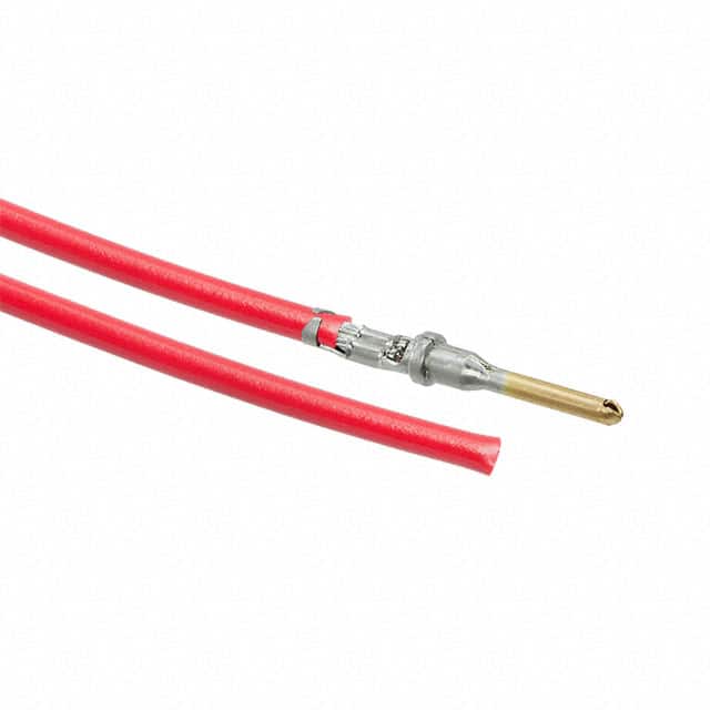 0845240014-06-R9 6" PRE-CRIMP A1857/19 RED