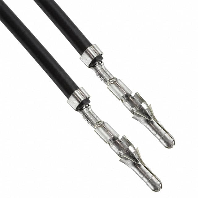 0797582033 LEAD PIN-PIN 18AWG BLK 5.91" TIN