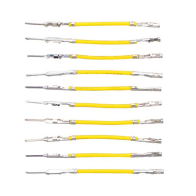 3914 JUMPER WIRE 10PK M-F 1" YELLOW