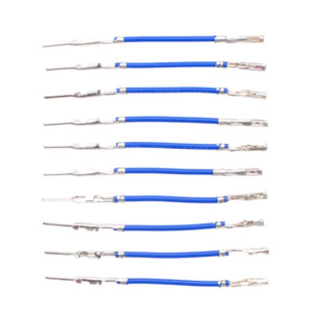 3916 JUMPER WIRE 10PK M-F 1" BLUE