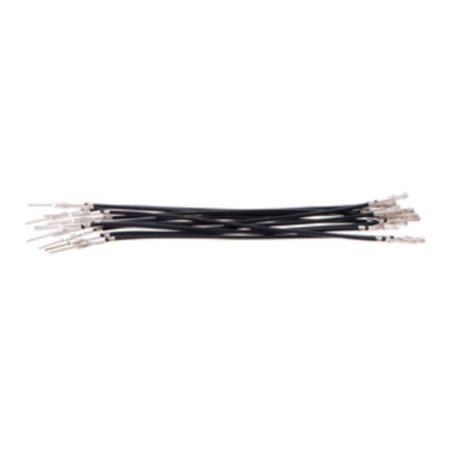 3340 JUMPER WIRE 10PK M-F 3" BLACK