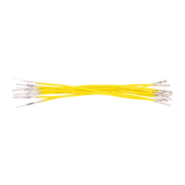 3344 JUMPER WIRE 10PK M-F 3" YELLOW