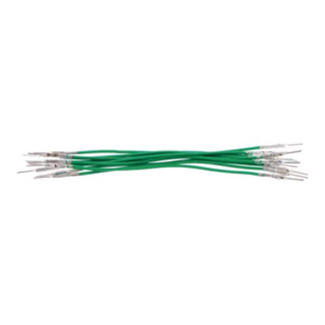 3355 JUMPER WIRE 10PK M-M 3" GREEN
