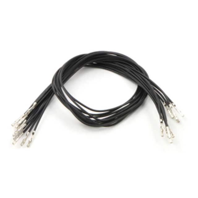 1840 JUMPER WIRE 10PK F-F 12" BLACK