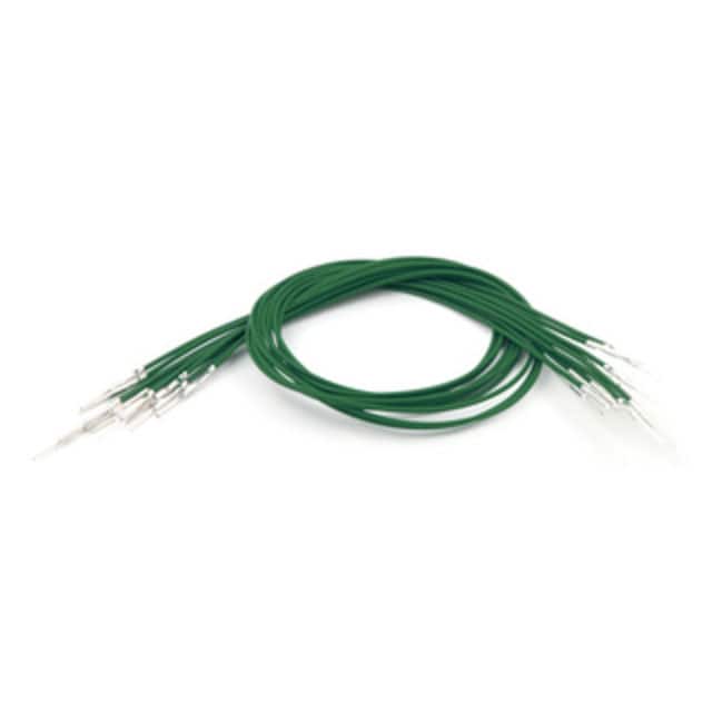 1865 JUMPER WIRE 10PK M-M 12" GREEN