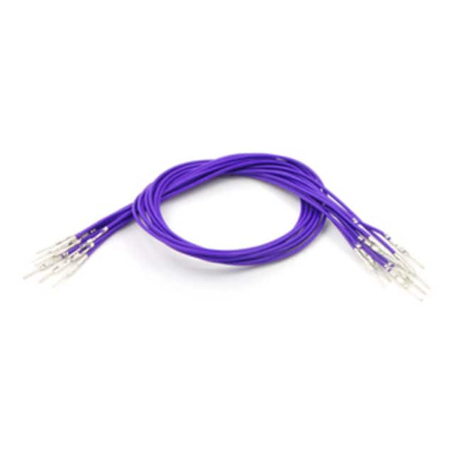 1867 JUMPER WIRE 10PK M-M 12" PURPLE