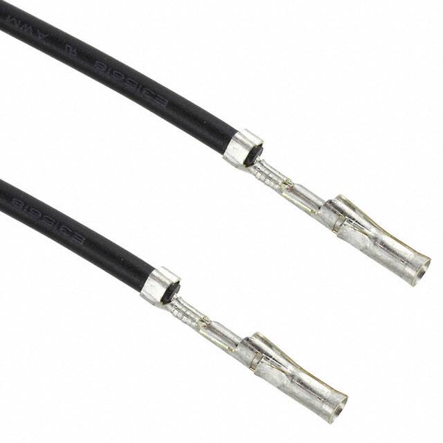 0797582035 LEAD PIN-PIN 18AWG BLK 5.91" TIN