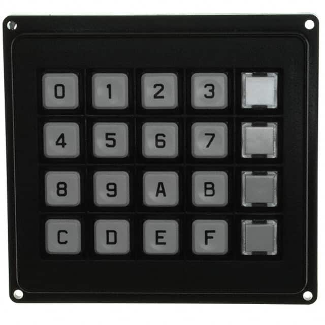 86JB2-203 SWITCH KEYPAD 20 KEY 0.01A 24V