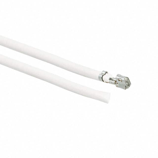 0502128000-05-W8 5" PRE-CRIMP 3048 WH001 WHITE