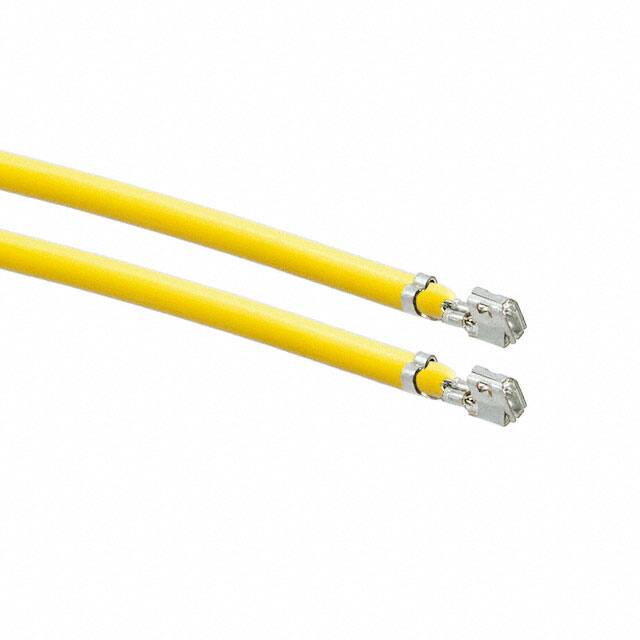 0502128000-08-Y8-D 8" PRE-CRIMP 3048 YL001 YELLOW