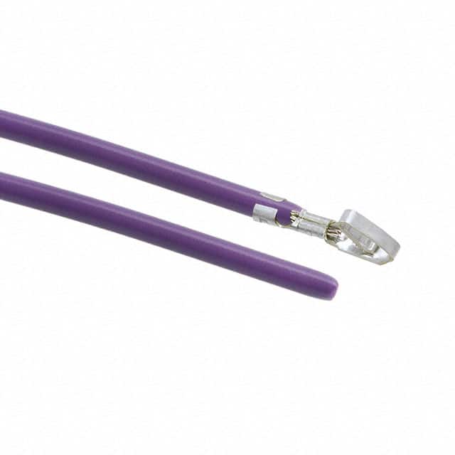0008500113-12-V6 12" PRE-CRIMP A3049 VIOLET