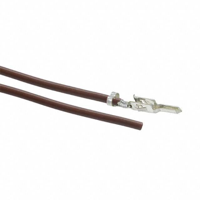 0039000040-04-N9 4" PRE-CRIMP A2064 BROWN