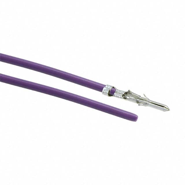 0002062101-08-V4 8" PRE-CRIMP A3070 VIOLET