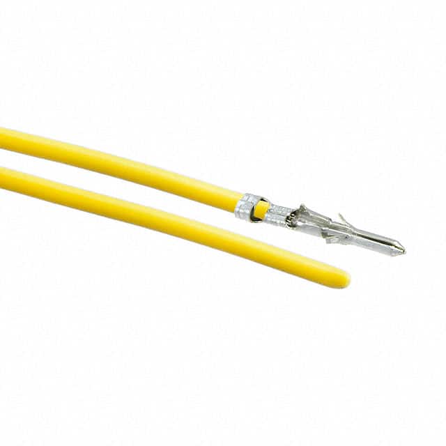 0002062101-08-Y4 8" PRE-CRIMP A3070 YELLOW