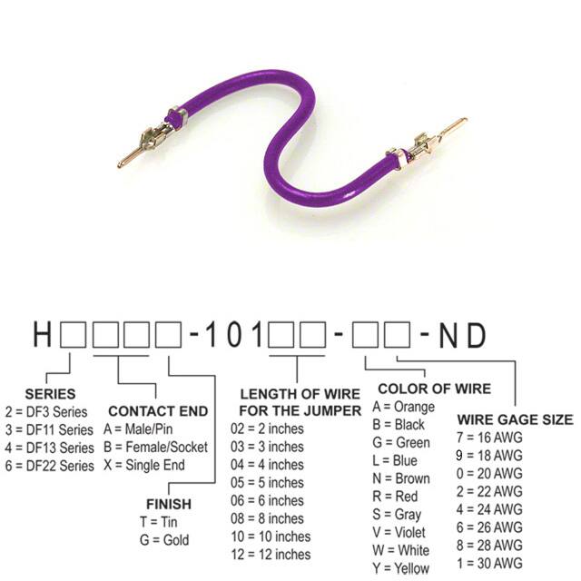 H2AAT-10112-V6 JUMPER-H1502TR/A3049V/H1502TR 12
