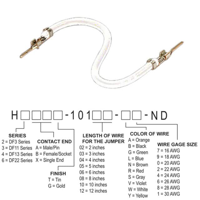 H2AAT-10102-W6 JUMPER-H1502TR/A3049W/H1502TR 2"