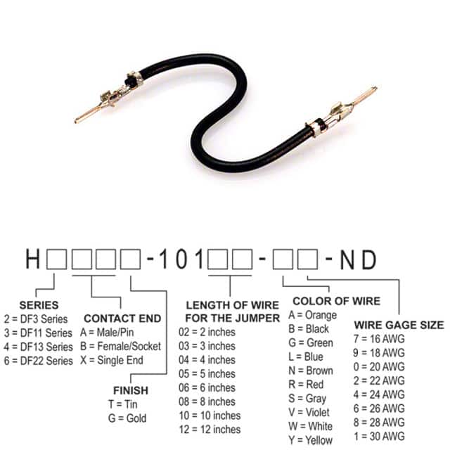 H2AAT-10102-B8 JUMPER-H1502TR/A3048B/H1502TR 2"