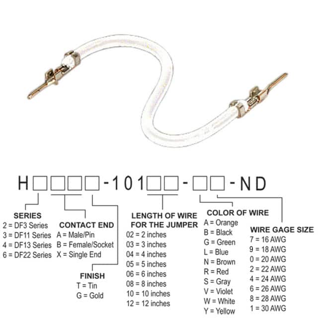 H2AAT-10102-W8 JUMPER-H1502TR/A3048W/H1502TR 2"