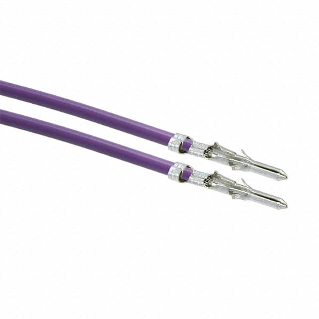 0002062101-03-V4-D 3" PRE-CRIMP A3070 VIOLET