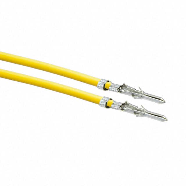 0002062101-03-Y4-D 3" PRE-CRIMP A3070 YELLOW