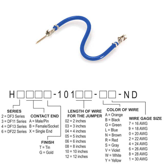 H3ABT-10102-L6 JUMPER-H1506TR/A3049L/H1504TR 2"