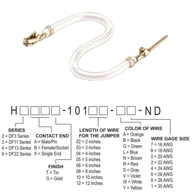 H3ABT-10102-W6 JUMPER-H1506TR/A3049W/H1504TR 2"