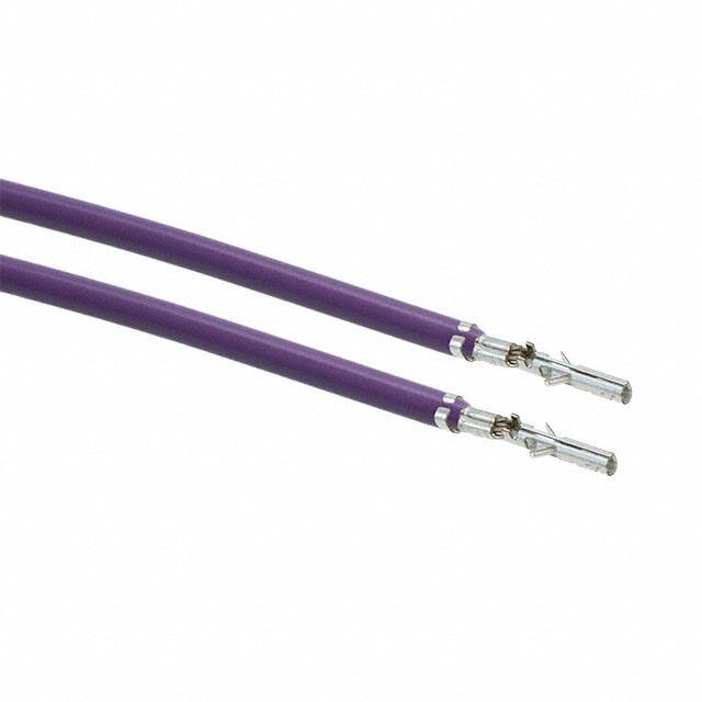 0039000038-02-V0-D 2" PRE-CRIMP A2040 VIOLET