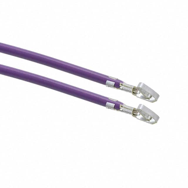 0008500113-08-V8-D 8" PRE-CRIMP A3048 VIOLET