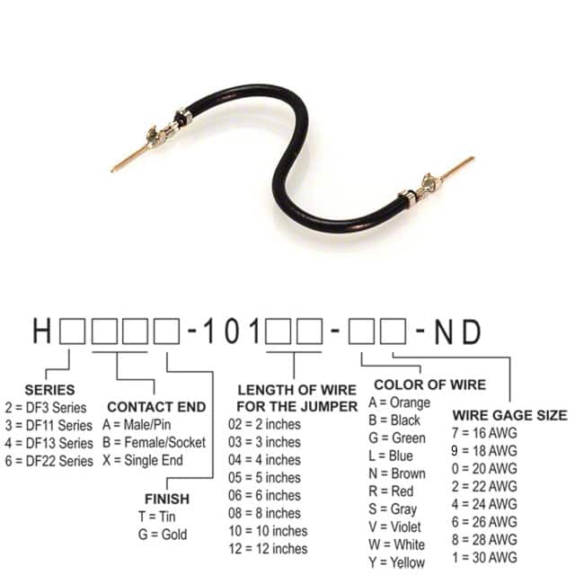 H3AAT-10103-B6 JUMPER-H1506TR/A3049B/H1506TR 3"