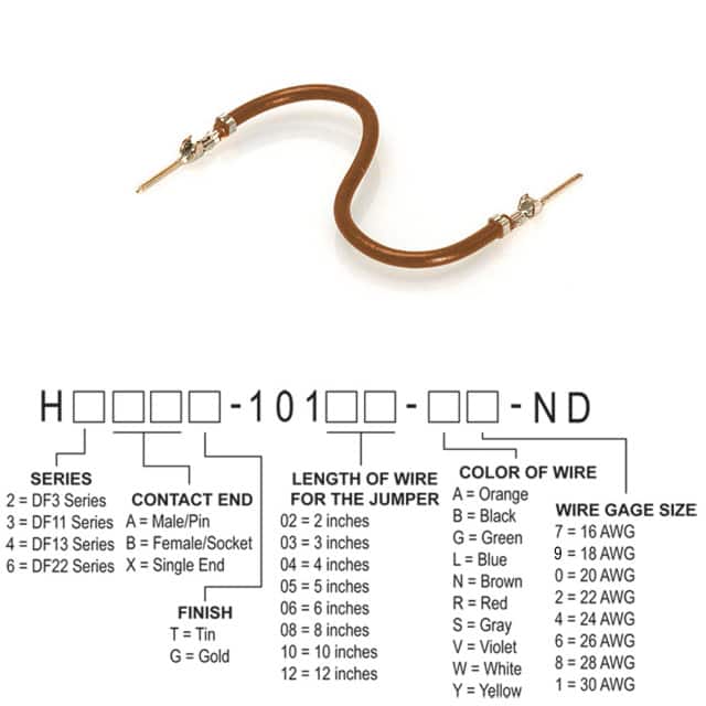 H3AAT-10103-N6 JUMPER-H1506TR/A3049N/H1506TR 3"