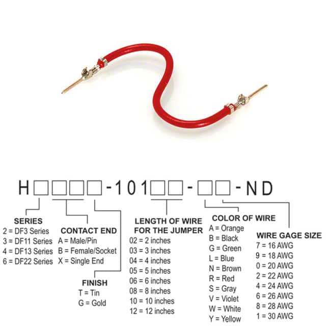 H3AAT-10102-R6 JUMPER-H1506TR/A3049R/H1506TR 2"