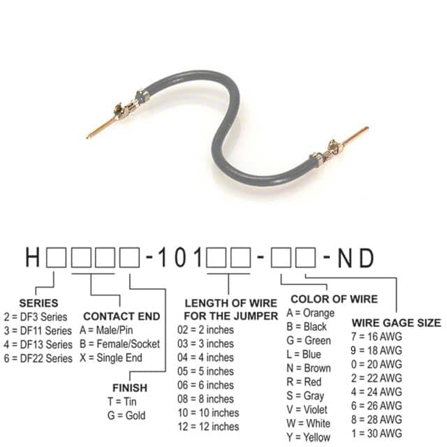 H3AAT-10103-S6 JUMPER-H1506TR/A3049S/H1506TR 3"